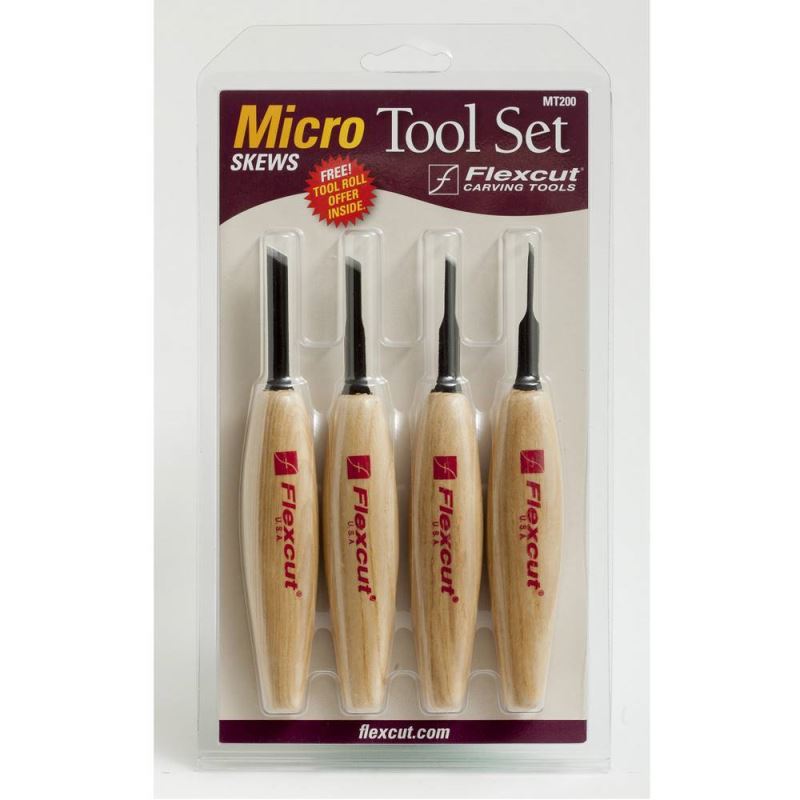 MT200 Skew Micro Tool Set - Flexcut Tool Company